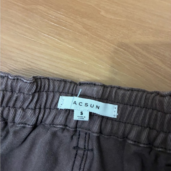 PacSun Brownie Utility Cargo Pants with an elastic waist Size S - Picture 4 of 5